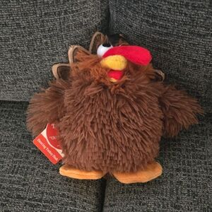 Brown Plush Turkey Toy
